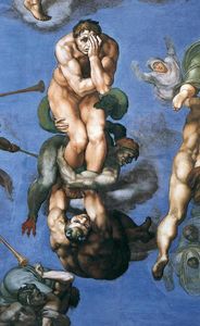 Michelangelo Buonarroti - Last Judgment (detail) (12)