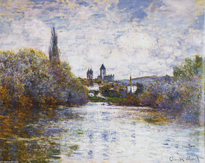Claude Monet - Vetheuil, The Small Arm of the Seine