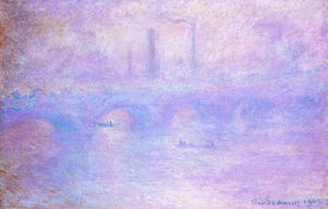 Claude Monet - Waterloo Bridge, Fog