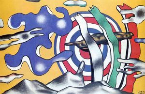 Fernand Leger - The aircraft in the sky