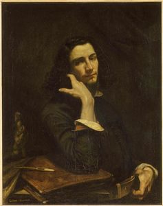 Gustave Courbet - The Man with the Leather Belt, a Portrait of the Artist