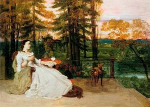 Gustave Courbet - Woman of Frankfurt