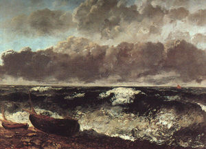 Gustave Courbet - The Stormy Sea (The Wave)