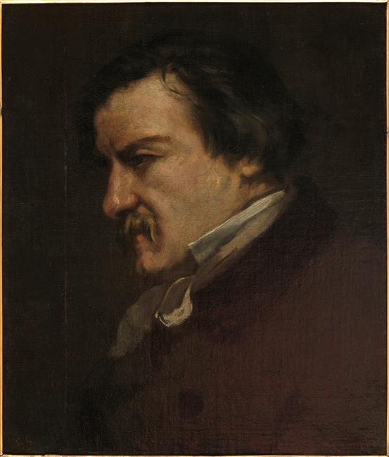 Wikioo.org - The Encyclopedia of Fine Arts - Painting, Artwork by Gustave Courbet - Portrait of Champfleury
