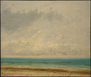 Gustave Courbet - Calm Sea