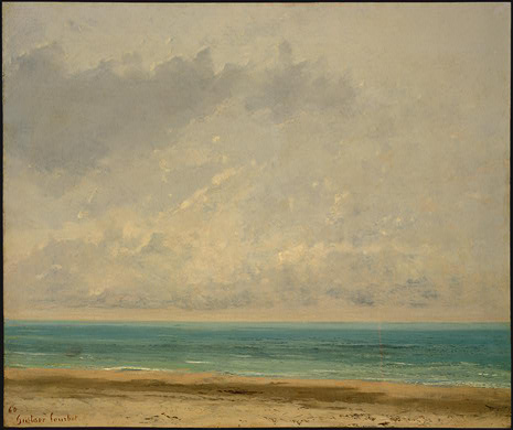 Wikioo.org - The Encyclopedia of Fine Arts - Painting, Artwork by Gustave Courbet - Calm Sea
