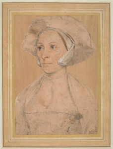 Hans Holbein The Younger - Portrait of an Englishwoman