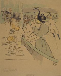 Henri De Toulouse Lautrec - Skating