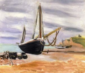 Henri Matisse - Boats at Etretat