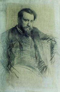 Ilya Yefimovich Repin - Portrait of the Artist Valentin Serov