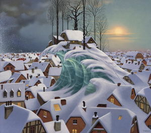 Jacek Yerka - Winter