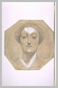 Jean Auguste Dominique Ingres - Portrait of Isabella Hittorff