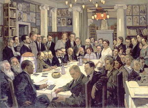 Meeting of the association 'Nikitinsky subbotniks'