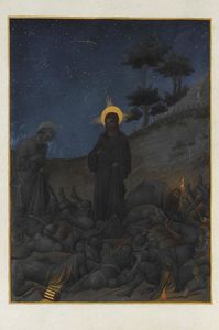 Limbourg Brothers - Christ in Gethsemane