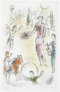 Marc Chagall - Clowns musicians