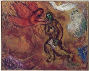 Marc Chagall - Prophet Isaiah