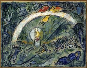 Marc Chagall - Noah and the Rainbow (16)
