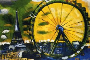 Marc Chagall - The Big Wheel