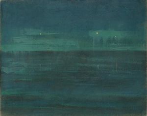 Mikalojus Konstantinas Ciurlionis - Sea at night