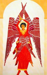 Natalia Sergeevna Goncharova - Liturgy six winged Seraph