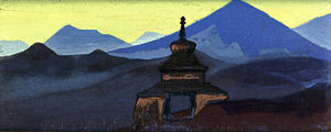 Nicholas Roerich - Stupa