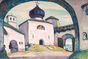 Nicholas Roerich - Old Pskov