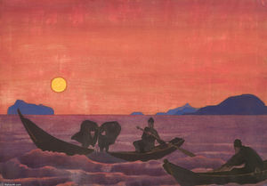 Nicholas Roerich - And we continue fishing