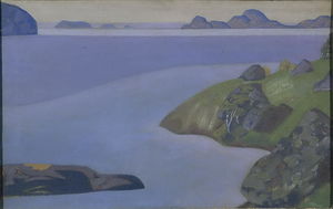 Nicholas Roerich - Rocky seashore