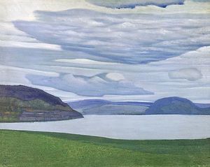 Nicholas Roerich - Karelian landscape