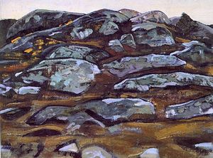 Nicholas Roerich - Rocks (Karelia)