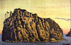 Nicholas Roerich - Sacred island