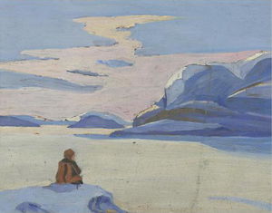 Nicholas Roerich - Waiting
