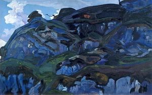 Nicholas Roerich - Stones and rocks