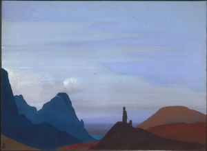 Nicholas Roerich - Waiting