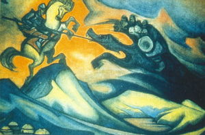Nicholas Roerich - Fight