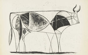 Pablo Picasso - Bull (plate VIII)