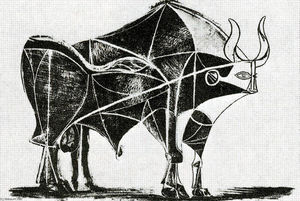Pablo Picasso - Bull (plate V)