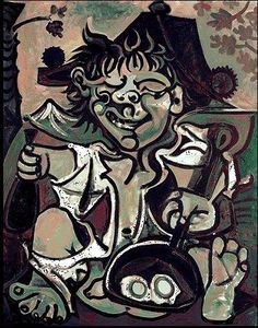 Pablo Picasso - Bobo (Velazquez-Murillo)