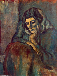 Pablo Picasso - Woman in blue