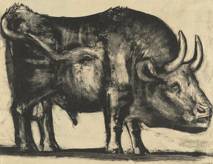 Pablo Picasso - Bull (plate III)