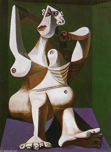 Pablo Picasso - Woman styling her hair