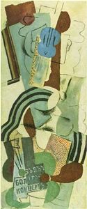 Pablo Picasso - Woman with guitar