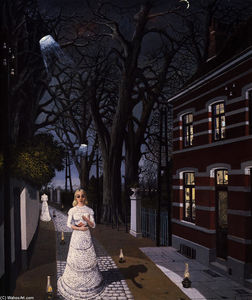 Paul Delvaux - All the lights