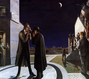 Paul Delvaux - Phases of the Moon III