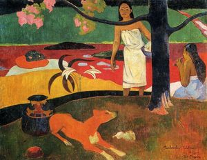 Paul Gauguin - Tahitian pastorale