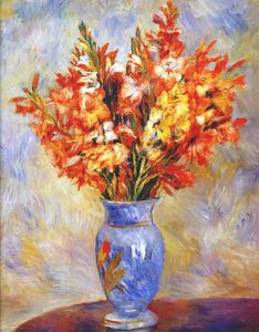 Pierre-Auguste Renoir - Gladioli