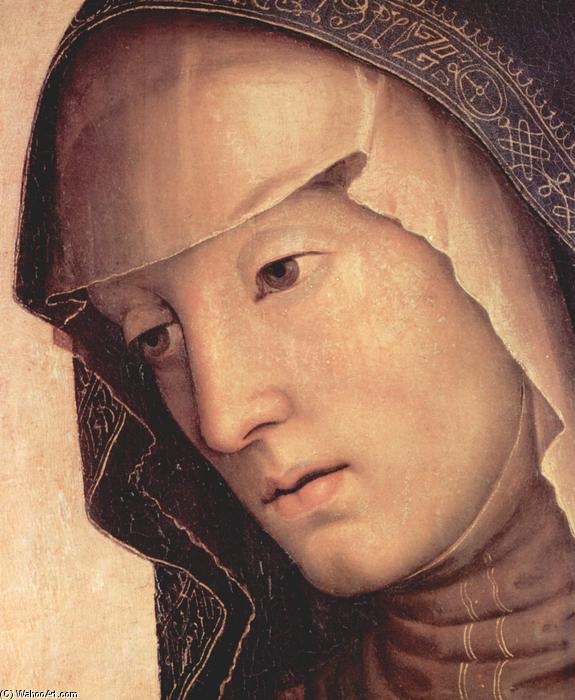 Wikioo.org - The Encyclopedia of Fine Arts - Painting, Artwork by Vannucci Pietro (Le Perugin) - Pieta. Maria (detail)