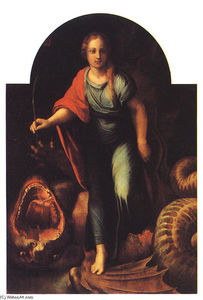 Raphael (Raffaello Sanzio Da Urbino) - The Serpent ^ The Cross