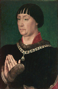 Rogier Van Der Weyden - Portrait of Jean le Belliqueux