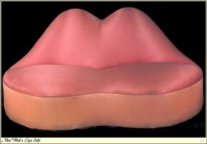 Salvador Dali - Mae West Lips Sofa